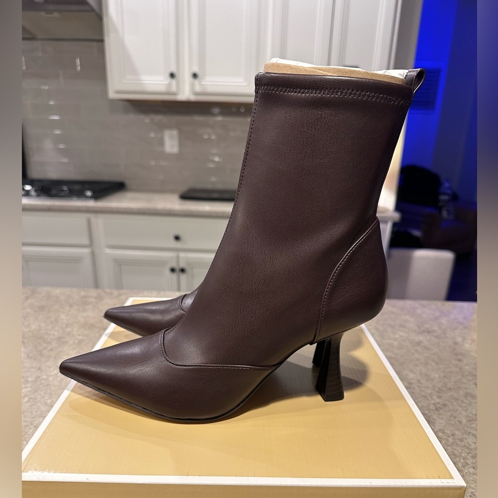 Michael Kors Chocolate Ankle Bootie